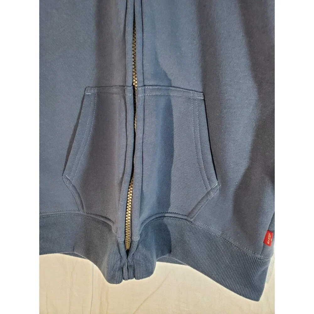 Levi's Boys Mountain Stripe Zip‎ Hoodie Sz 12-13 G